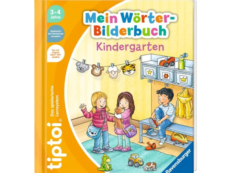 tiptoi Lernbuch Mein Wörter-Bilderbuch Kindergarten