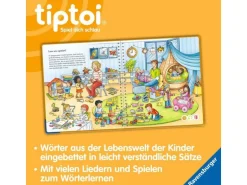 tiptoi Lernbuch Mein Wörter-Bilderbuch Kindergarten