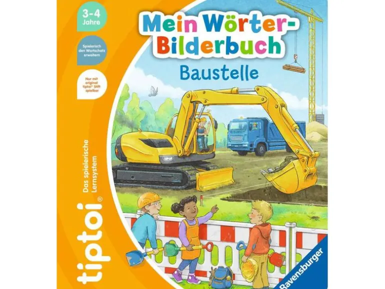tiptoi Lernbuch Mein Wörter-Bilderbuch Baustelle