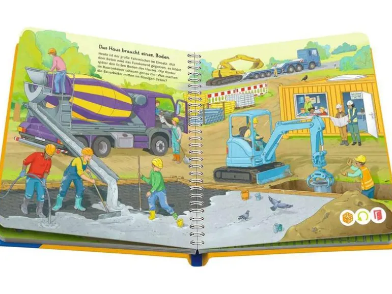 tiptoi Lernbuch Mein Wörter-Bilderbuch Baustelle