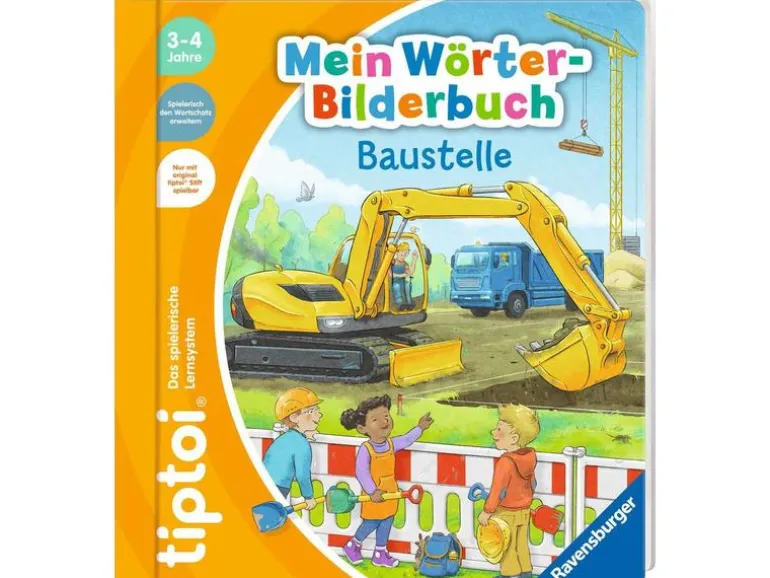tiptoi Lernbuch Mein Wörter-Bilderbuch Baustelle
