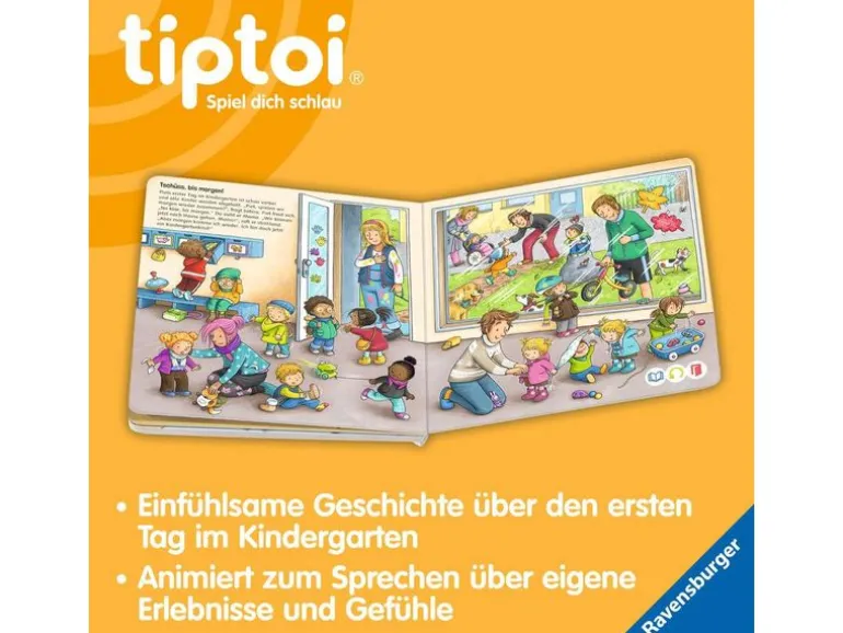 tiptoi Lernbuch «Piet kommt in den Kindergarten»