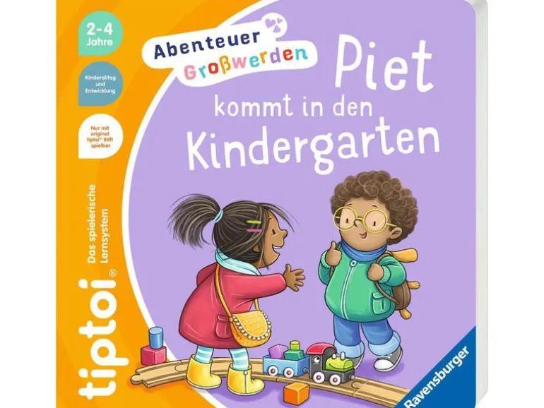 tiptoi Lernbuch «Piet kommt in den Kindergarten»