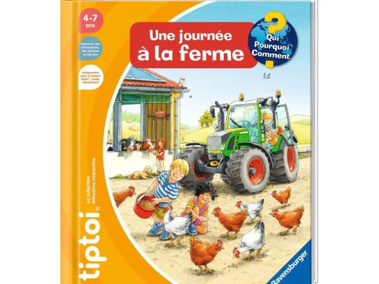 tiptoi Lernbuch Une journée à la ferme -FR-