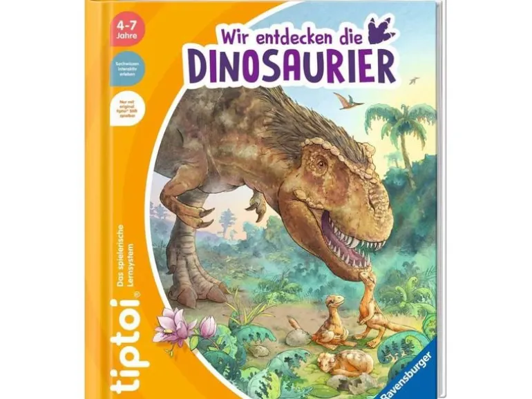 tiptoi Lernbuch Wir entdecken die Dinosaurier