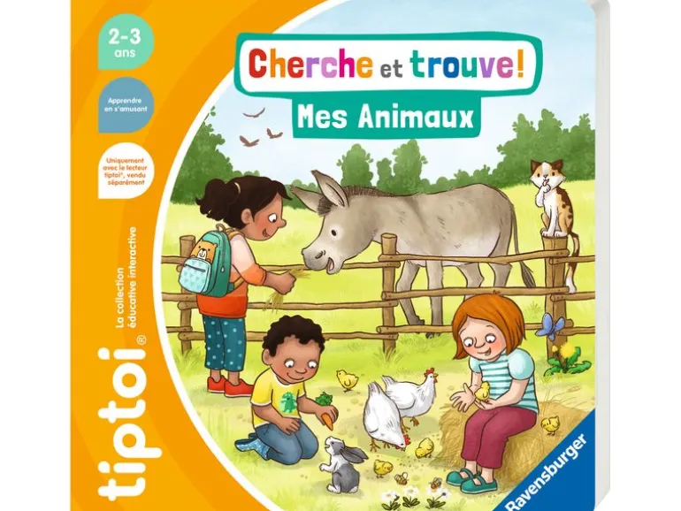 tiptoi Spiel Cherche&trouve: animaux -FR-