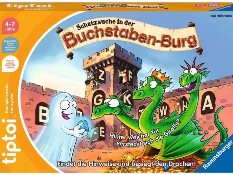 tiptoi Spiel Schatzsuche in der Buchstaben-Burg