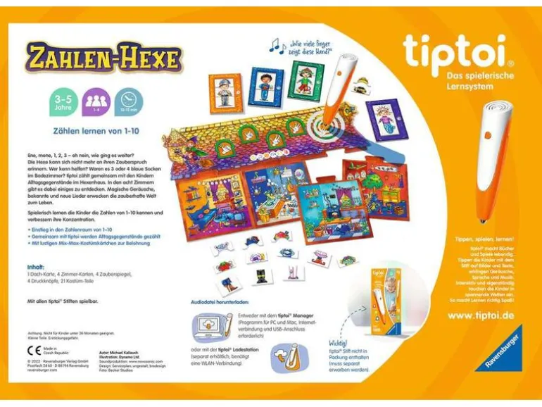 tiptoi Spiel Zahlen-Hexe