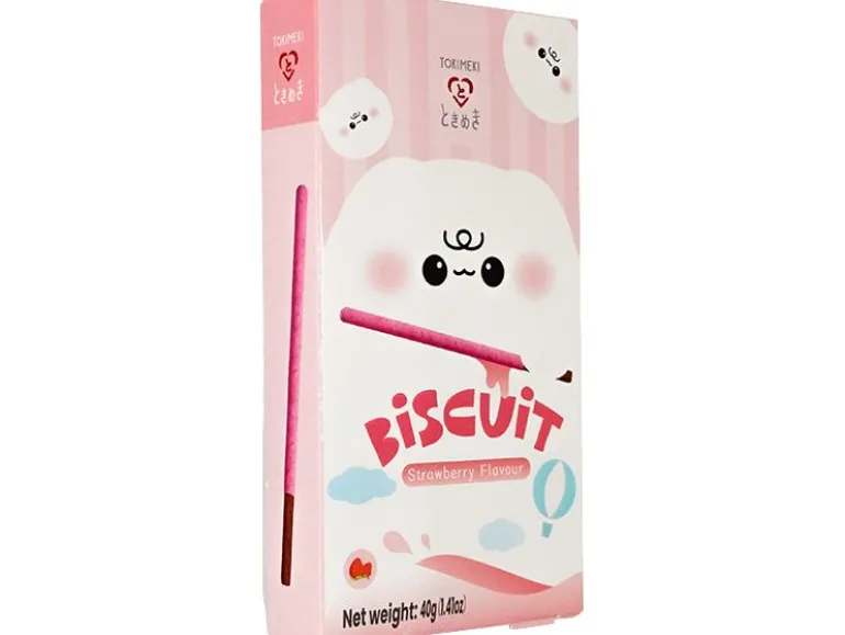 TOKIMEKI Biscuit Stick Erdbeere 40 g
