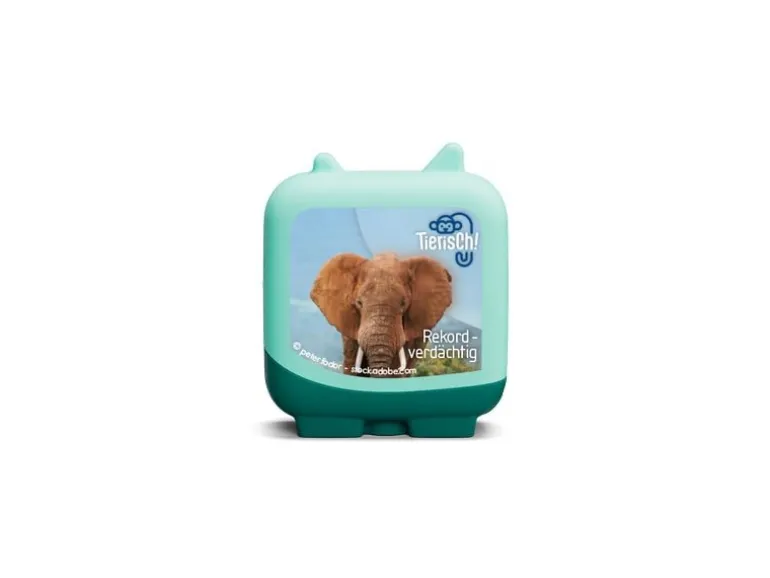 Tonies Hörbuch Clever Tonies – Tierisch 4er Set