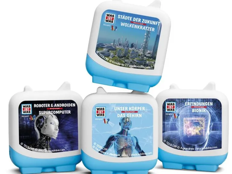 Tonies Hörbuch Clever Tonies: Was ist Was 4er Set