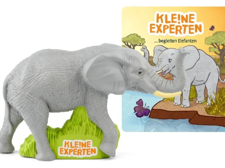 Tonies Hörbuch KLE!NE EXPERTEN begleiten Elefanten