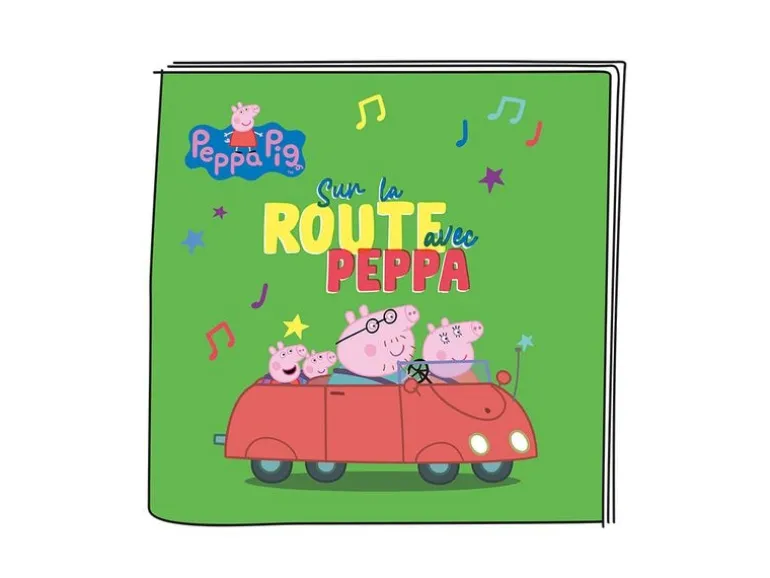 Tonies Hörbuch Peppa Pig – Sur la route avec Peppa -FR-