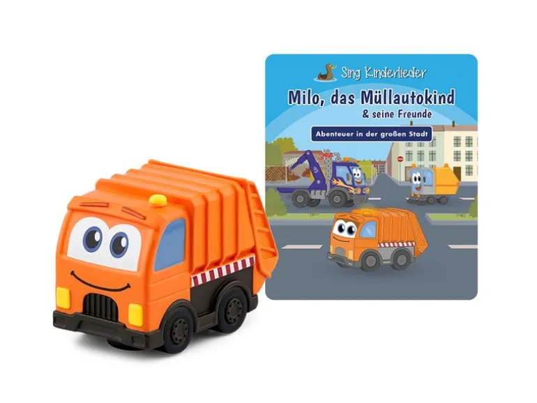 Tonies Hörbuch Sing Kinderlieder Milo, das Müllauto-Kind