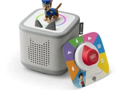 Tonies Toniebox 2 Grau, inkl. Chase-Tonie, Disc und Controller