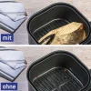 Toppits Backpapier für Heissluftfritteusen rund, 20 Stück
