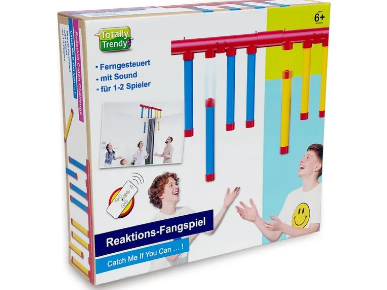 Totally Reaktions-Fangspiel Geschicklichkeitsspiel Kunststoff