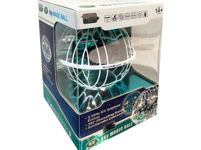 Totally Tech RC Sky Magic Ball Drohne LED-Flying-Ball Multi