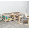 Trixie Freilaufgehege 150 x 50 x 60 cm, Holz/Metall, Indoor