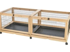 Trixie Freilaufgehege 150 x 50 x 60 cm, Holz/Metall, Indoor