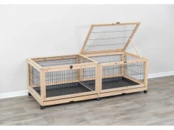Trixie Freilaufgehege 150 x 50 x 60 cm, Holz/Metall, Indoor