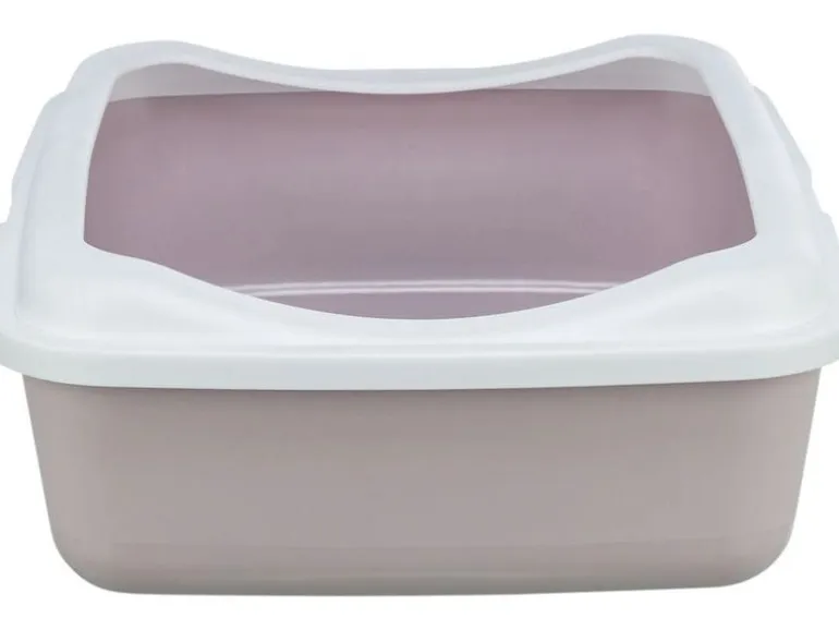 Trixie Katzentoilette Classic mit Rand Rosa