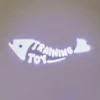 Trixie LED Pointer Catch the Light, Fisch 8 cm, Grau