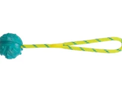 Trixie Schwimmspielzeug Aqua Toy Ball am Seil, ø 7 x 35 cm, Rot