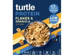 turtle Proteinflocken und Müsli zuckerarm Bio 300 g