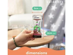 Twiddlers Flüssige Sanduhr Pink/Grün
