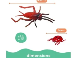 Twiddlers Spielzeugfigur Insekten, 50 Stück