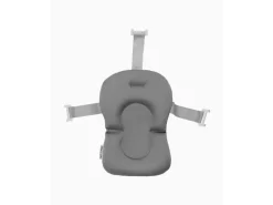 Twistshake Baby Badewanne + Kissen & Rinser & 3 Badetiere Pastel Grey