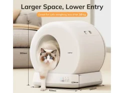 UBPet Katzentoilette C10 Selbstreinigend 53 x 52 x 55 cm