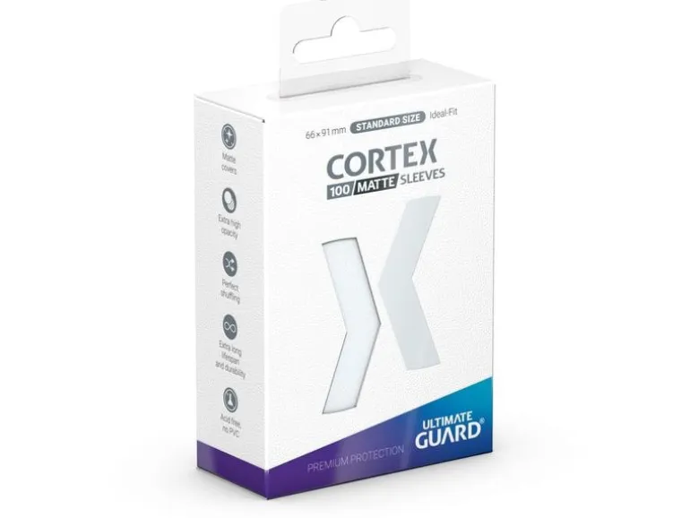 Ultimate Guard Kartenhülle Cortex Sleeves Standard Matt-Transparent 100