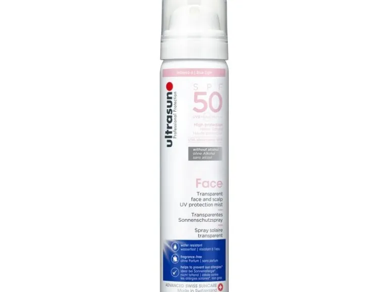 Ultrasun Sonnenspray Transparent Face & Scalp SPF50 75 ml