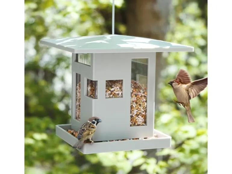 Umbra Futterspender Bird Cafe Grau