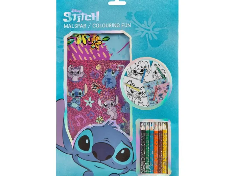 Undercover Malset Malspass Lilo & Stitch, 51-teilig