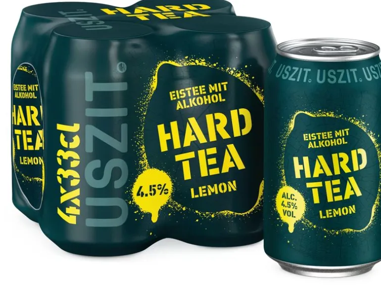 USZIT Hard Tea Lemon 4 x 0.33 l