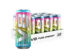 VAST V8 Fuel Energy Tropical Sunrise 500 ml Can 12 Tray, EU