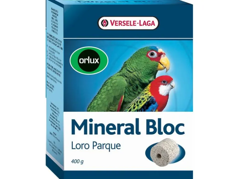 Versele Laga Ziervogelfutter Mineral Bloc Loro Parque, 400 g