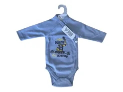 Very Important Baby Langarm-Wickelbody Body Chline Bauleiter Gr. 56