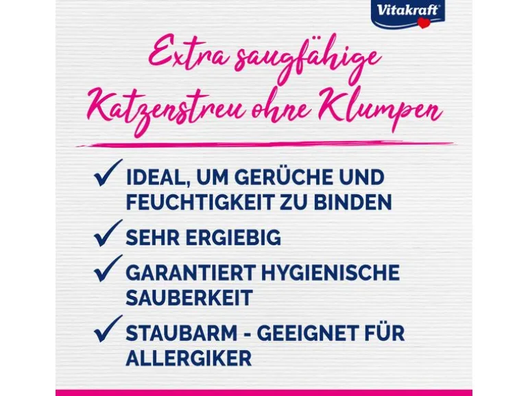 Vitakraft Katzenstreu Magic CLEAN, 16.7 l (7.5 kg)