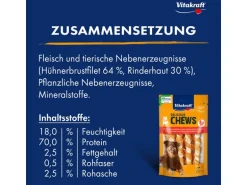 Vitakraft Kaustange Delicious Chews Huhn S 7 Stück