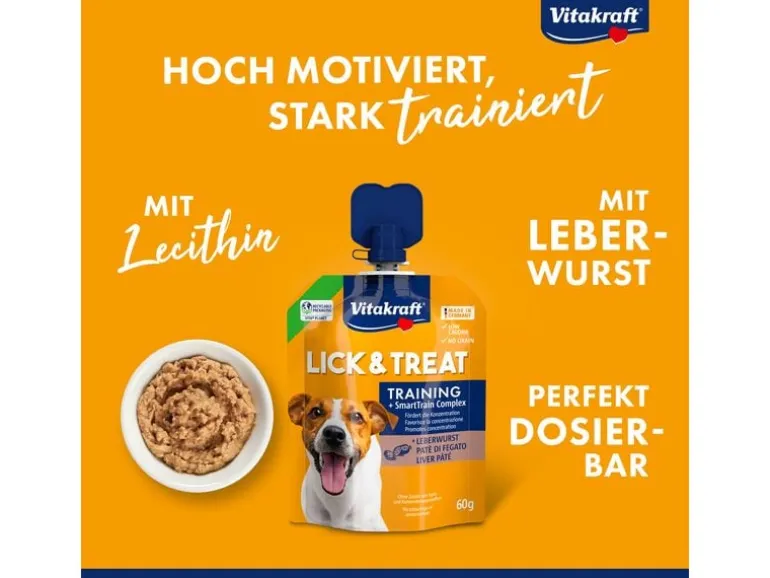 Vitakraft Snack Lick & Snack Leberwurst 60 g