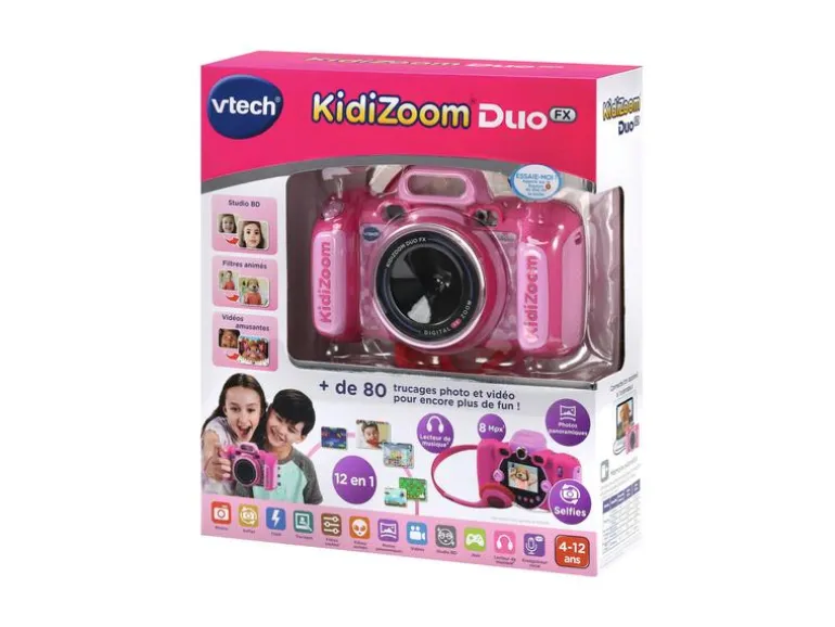 Vtech Kinderkamera Kidizoom Duo FX -FR- Rosa