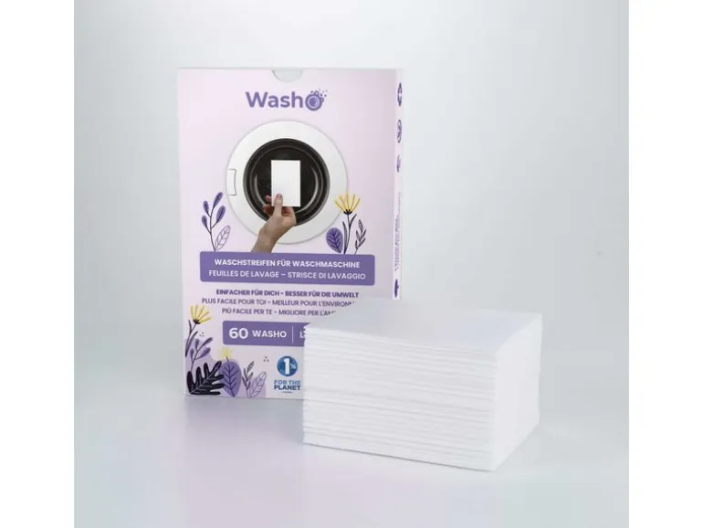 Washo Waschstreifen Lavendel 60 Stück