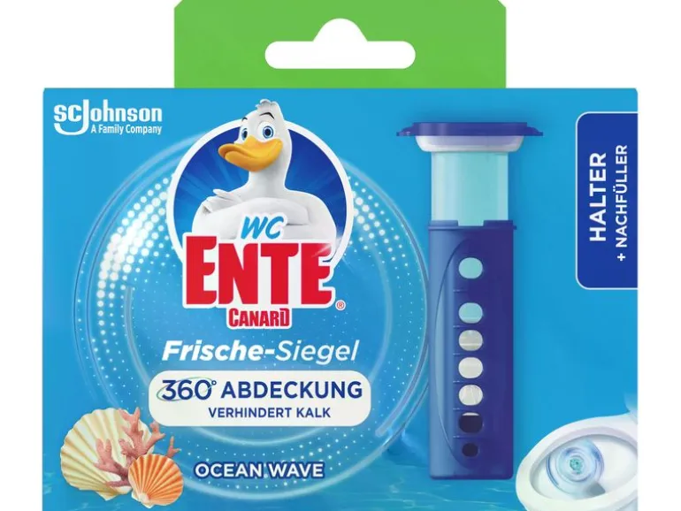 WC-Ente WC-Reiniger Frische-Siegel Starter-Set Marine