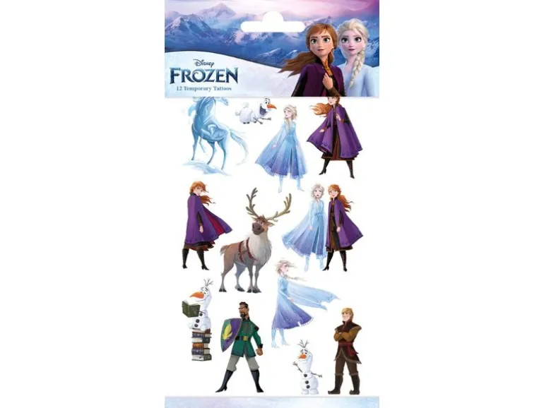 We fiesta Party Tattoo Set Frozen