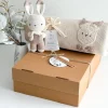 Welcomebabybox Geschenkset Timo – Decke & Hase
