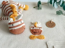 Welcomebabybox Geschenkset Enno – Decke & Zebra